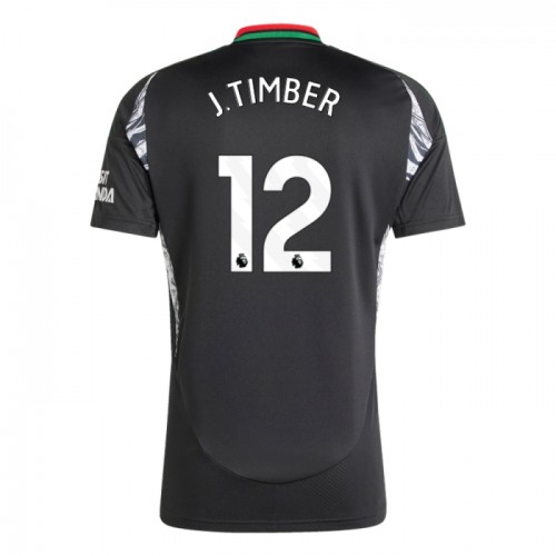 Maglia Arsenal J. Timber 12 Secondo 2024-25 Maniche Corte - Uomo Maglia Arsenal J. Timber 12 Secondo 2024-25 Maniche Corte - Uomo
